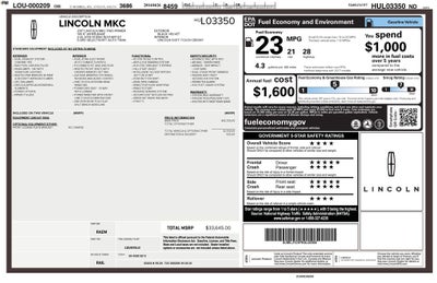 2017 Lincoln MKC Premiere