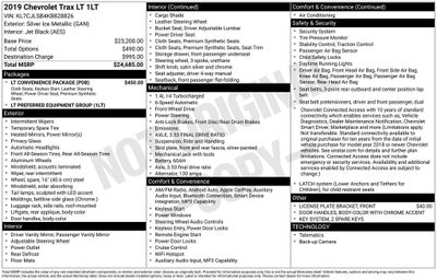 2019 Chevrolet Trax LT