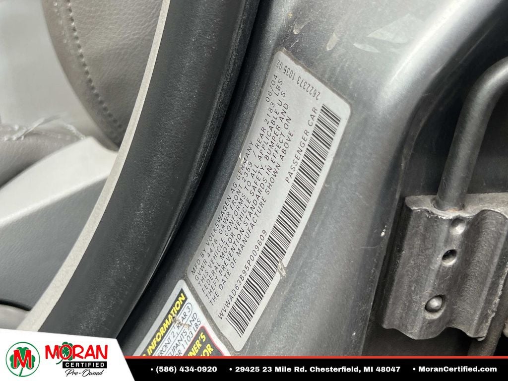 2005 Volkswagen Passat 1.8T GLS