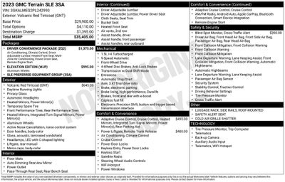 2023 GMC Terrain SLE
