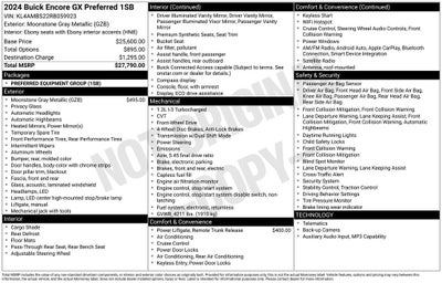 2024 Buick Encore GX Preferred