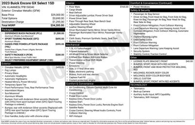 2023 Buick Encore GX Select