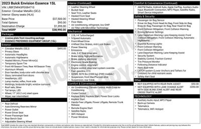 2023 Buick Envision Essence
