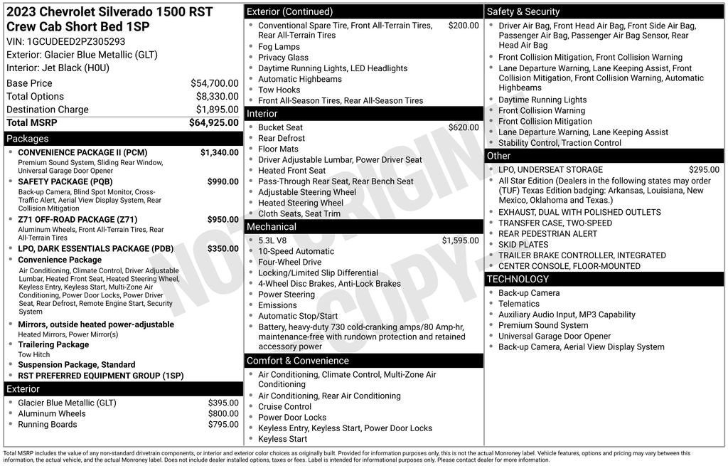 2023 Chevrolet Silverado 1500 RST