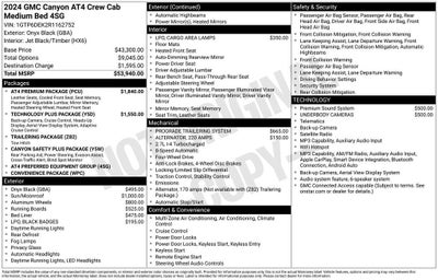 2024 GMC Canyon AT4
