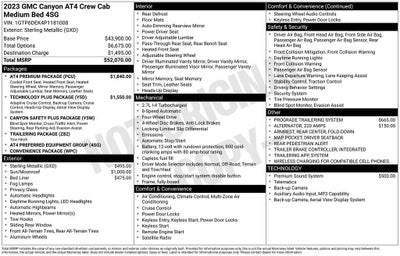 2023 GMC Canyon AT4