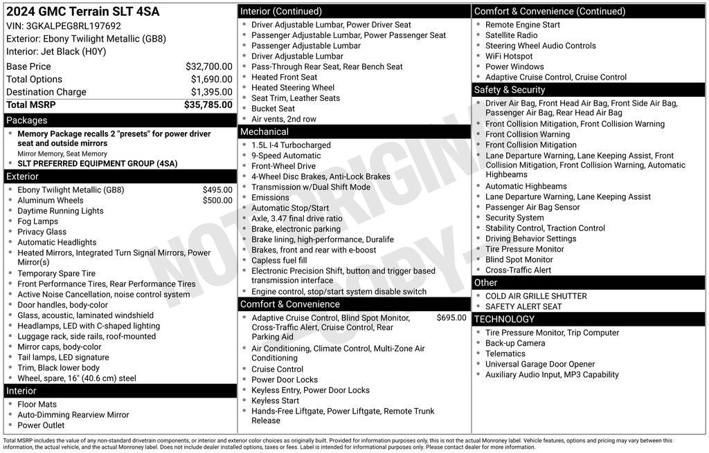 2024 GMC Terrain SLT