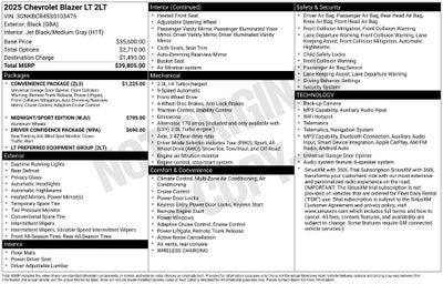 2025 Chevrolet Blazer 2LT