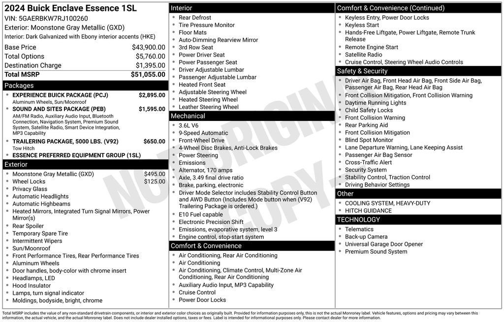2024 Buick Enclave Essence