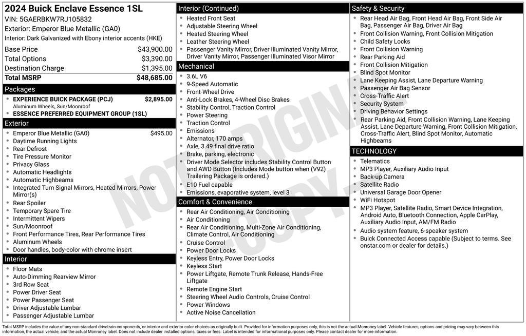 2024 Buick Enclave Essence