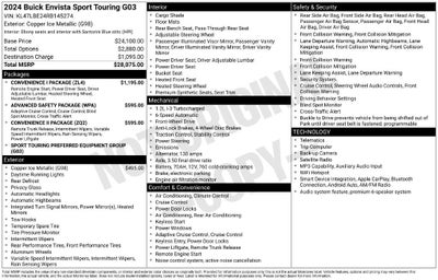 2024 Buick Envista Sport Touring