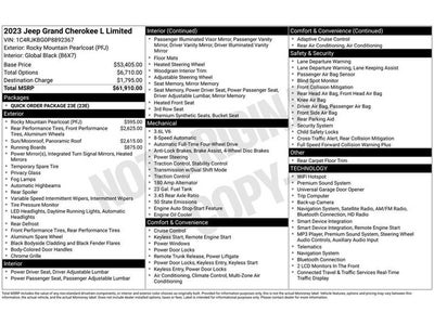 2023 Jeep Grand Cherokee L Limited