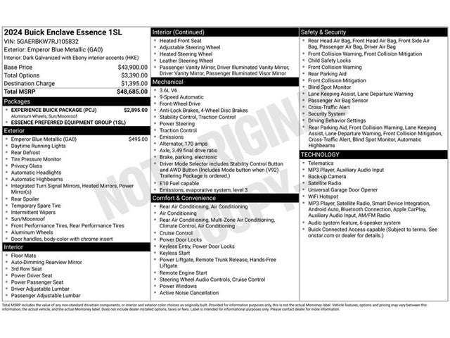 2024 Buick Enclave Essence