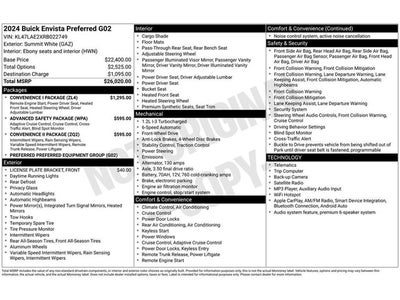 2024 Buick Envista Preferred