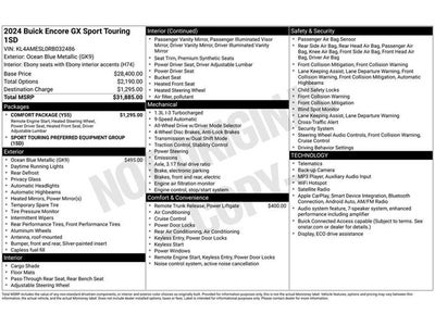 2024 Buick Encore GX Sport Touring