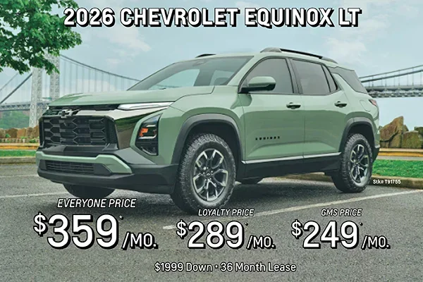 2026 CHEVROLET EQUINOX LT
