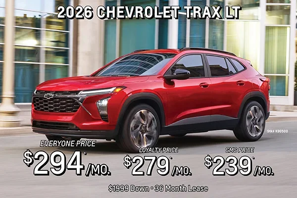 2026 CHEVROLET TRAX LT